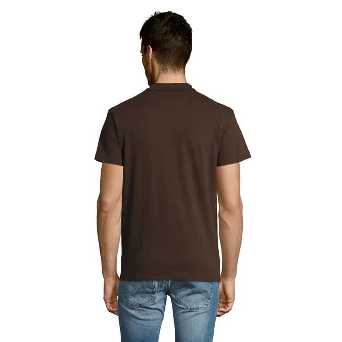 SUMMER II MEN Polo 170g - SUMMER II - Chocolate