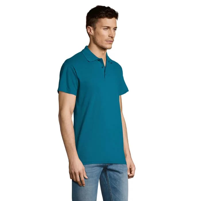 SUMMER II MEN Polo 170g - SUMMER II - Entenblau