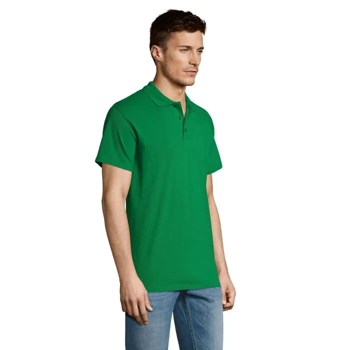 SUMMER II MEN Polo 170g - SUMMER II - Kelly Green