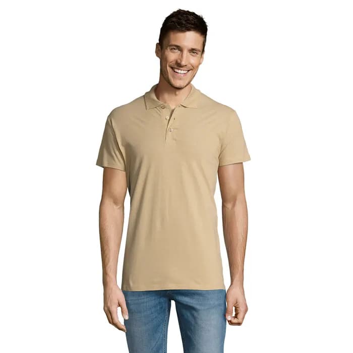 SUMMER II MEN Polo 170g - SUMMER II - Sand