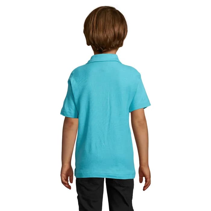 SUMMER II KIDS Polo 170g - SUMMER II KIDS - Atoll-Blau