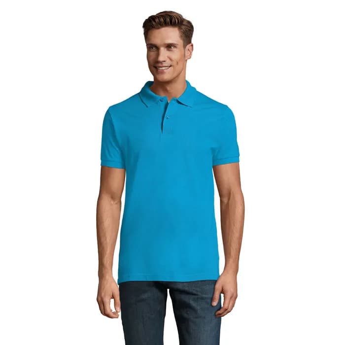 PERFECT MEN Polo 180g - PERFECT MEN - Aqua