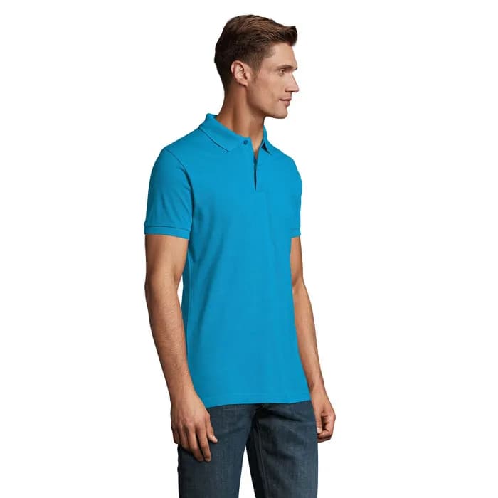 PERFECT MEN Polo 180g - PERFECT MEN - Aqua
