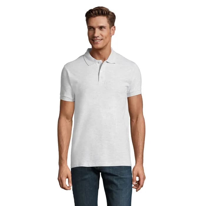 PERFECT MEN Polo 180g - PERFECT MEN - Ash