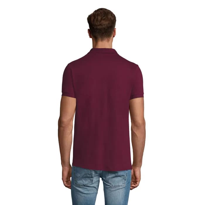 PERFECT MEN Polo 180g - PERFECT MEN - Burgundy