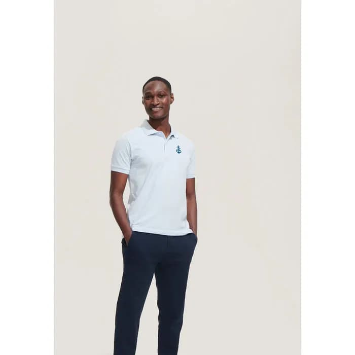 PERFECT MEN Polo 180g - PERFECT MEN - Pure Grey