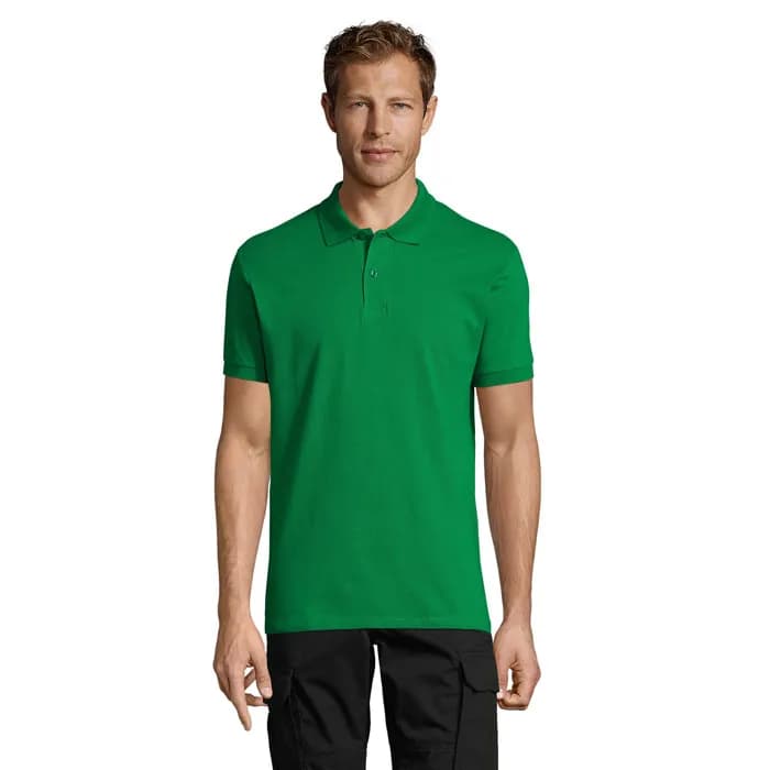 PERFECT MEN Polo 180g - PERFECT MEN - Kelly Green