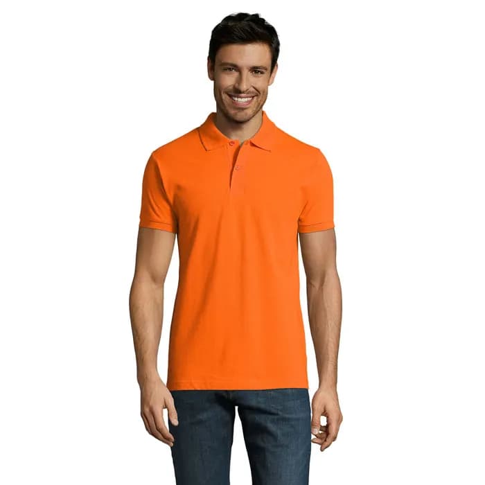 PERFECT MEN Polo 180g - PERFECT MEN - Orange