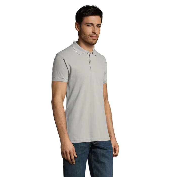 PERFECT MEN Polo 180g - PERFECT MEN - Pure Grey