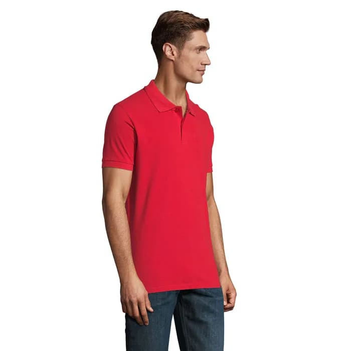 PERFECT MEN Polo 180g - PERFECT MEN - Red