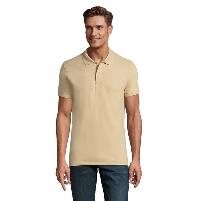 PERFECT MEN Polo 180g - PERFECT MEN - Sand