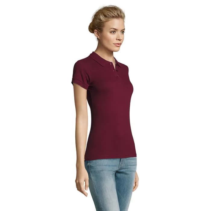 PERFECT DAMEN POLO 180g - PERFECT WOMEN - Burgundy