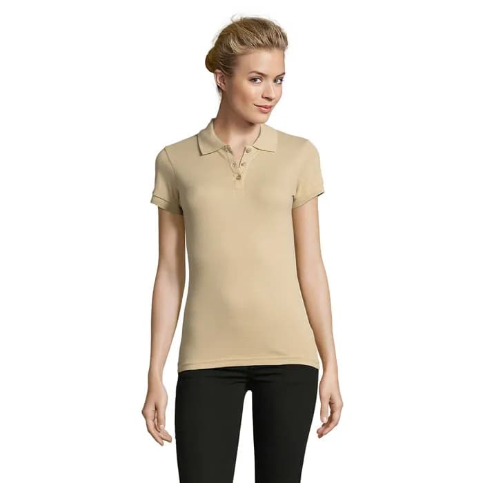 PERFECT DAMEN POLO 180g - PERFECT WOMEN - Sand