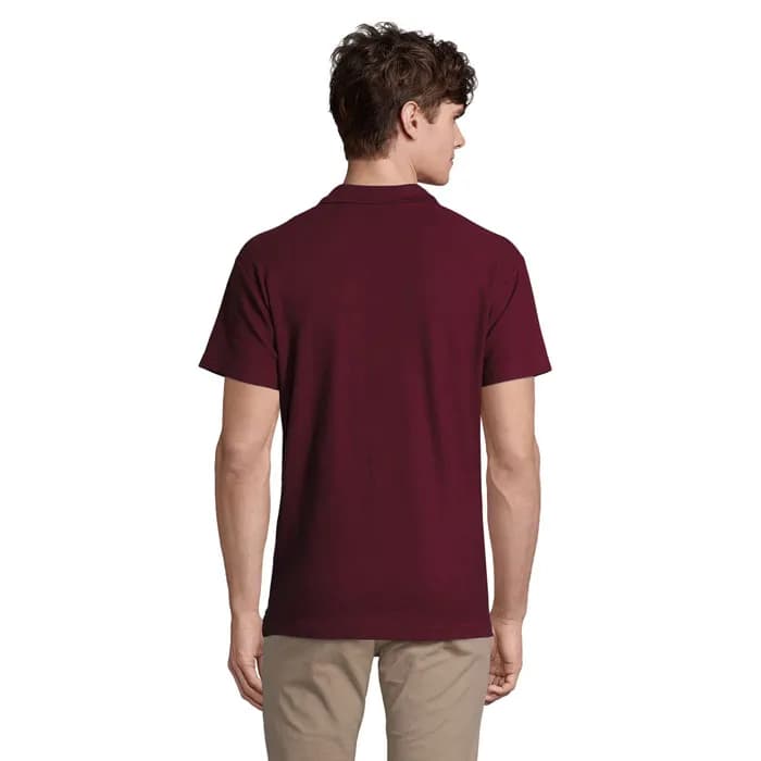 SPRING II MEN Polo 210g - SPRING II - Burgundy