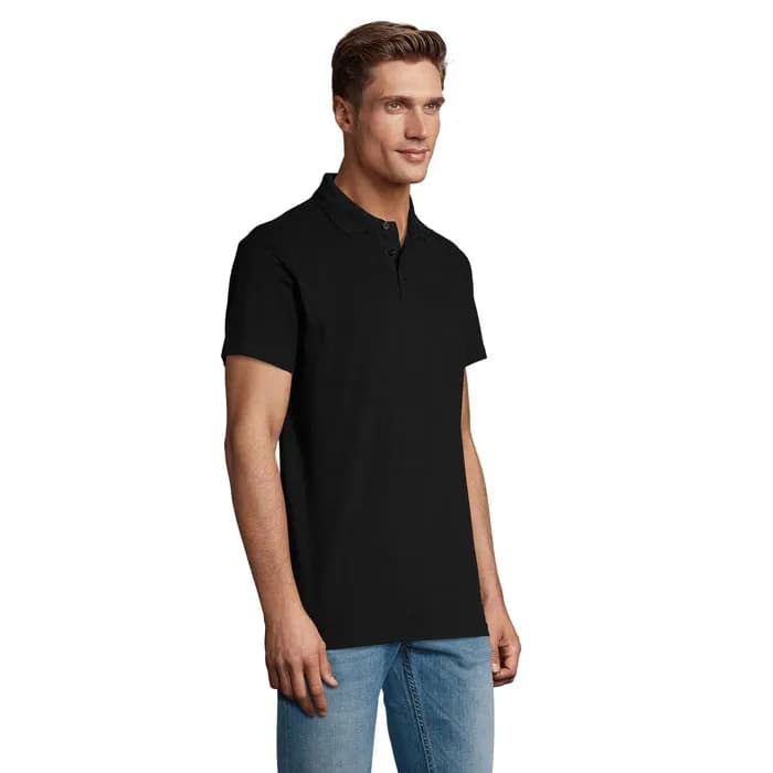 SPRING II MEN Polo 210g - SPRING II - Schwarz