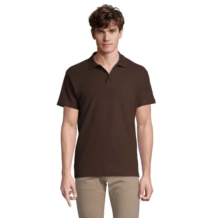 SPRING II MEN Polo 210g - SPRING II - Chocolate