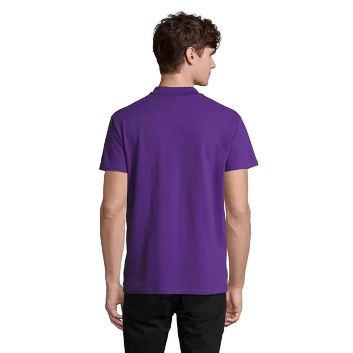 SPRING II MEN Polo 210g - SPRING II - Dark Purple