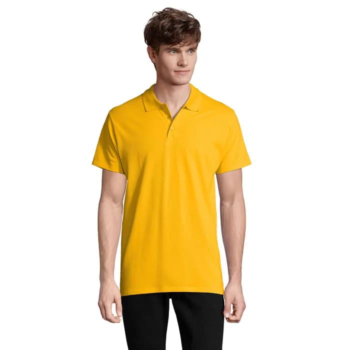 SPRING II MEN Polo 210g - SPRING II - Gold
