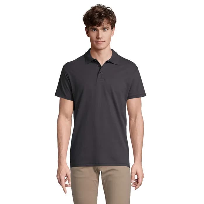 SPRING II MEN Polo 210g - SPRING II - Mausgrau