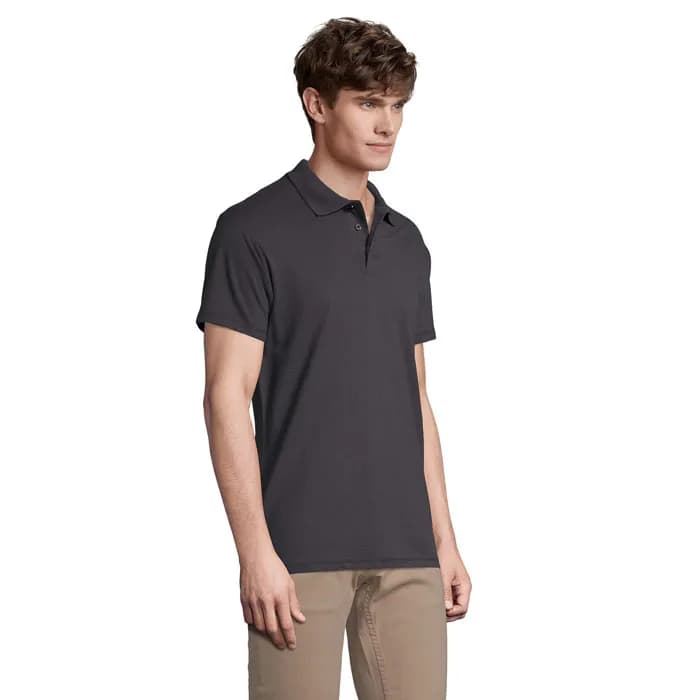 SPRING II MEN Polo 210g - SPRING II - Mausgrau