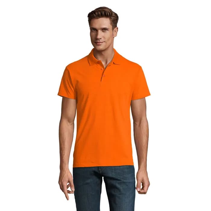 SPRING II MEN Polo 210g - SPRING II - Orange
