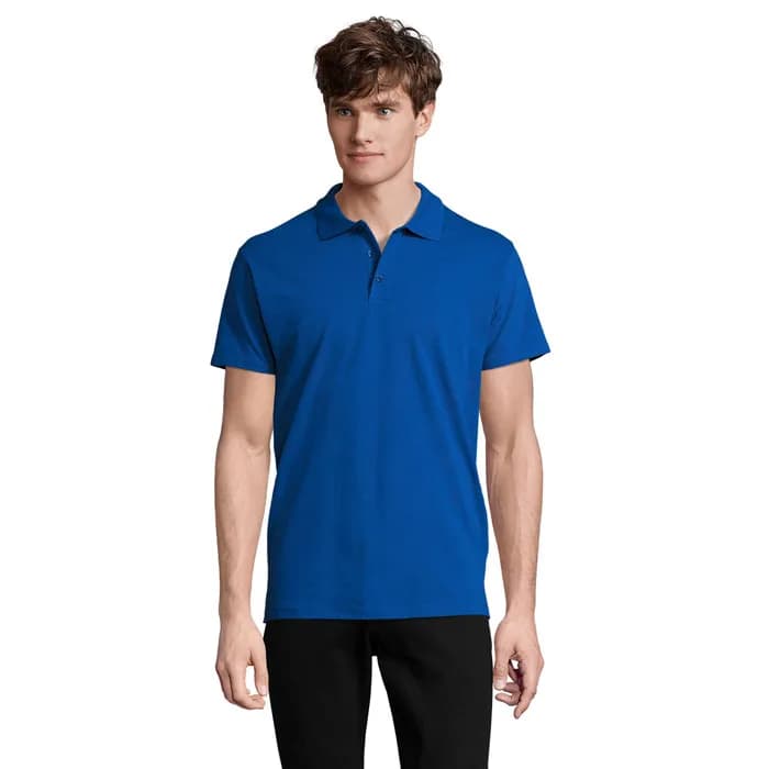 SPRING II MEN Polo 210g - SPRING II - Royal Blue