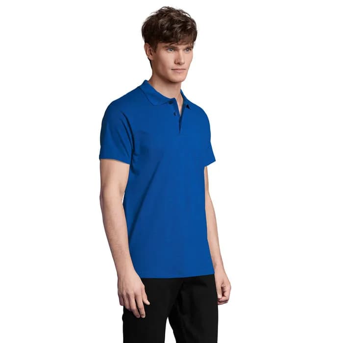 SPRING II MEN Polo 210g - SPRING II - Royal Blue