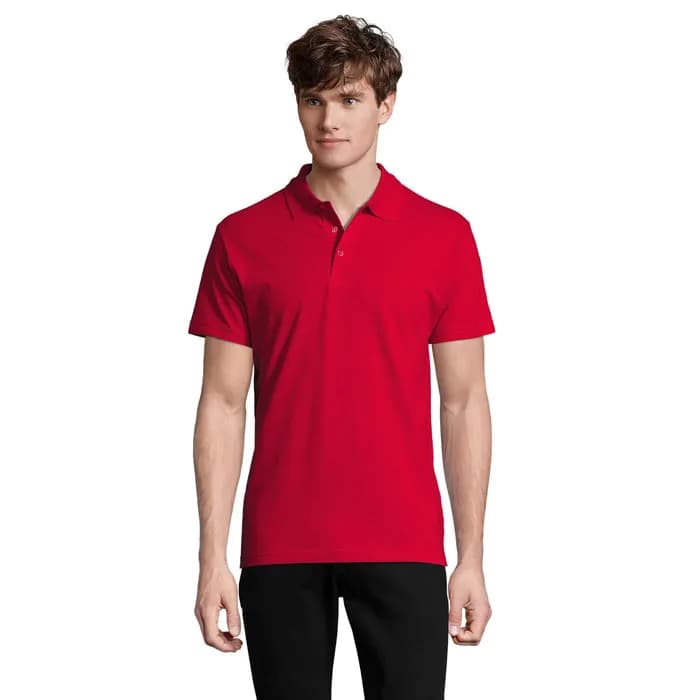 SPRING II MEN Polo 210g - SPRING II - Red