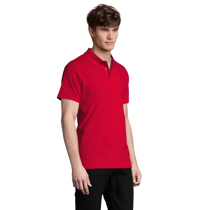 SPRING II MEN Polo 210g - SPRING II - Red