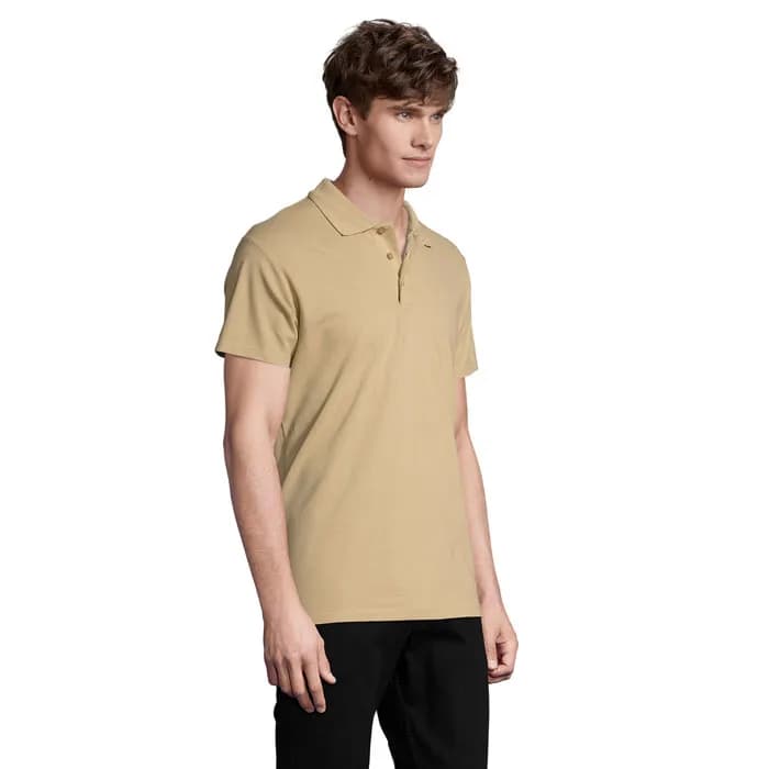 SPRING II MEN Polo 210g - SPRING II - Sand