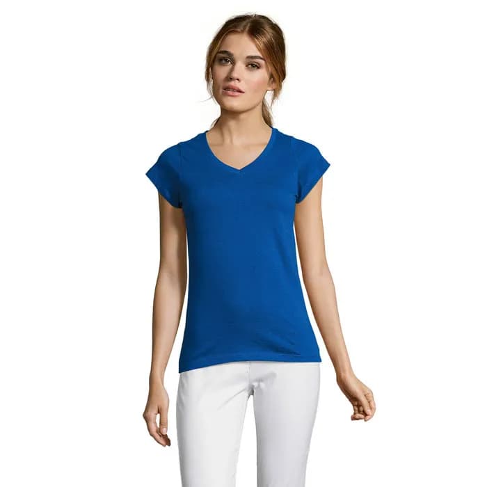 MOON DAMENT-SHIRT 150g - MOON - Royal Blue