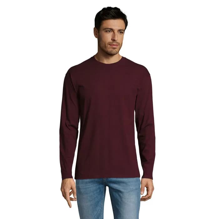 MONARCH MEN T-Shirt 150g - MONARCH - Oxblood