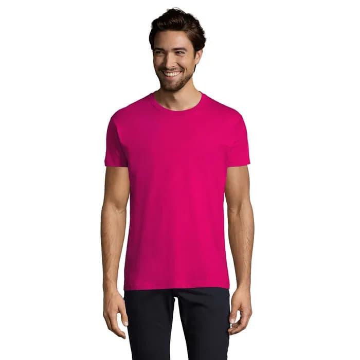IMPERIAL MEN T-Shirt 190g - IMPERIAL - Fuchsia