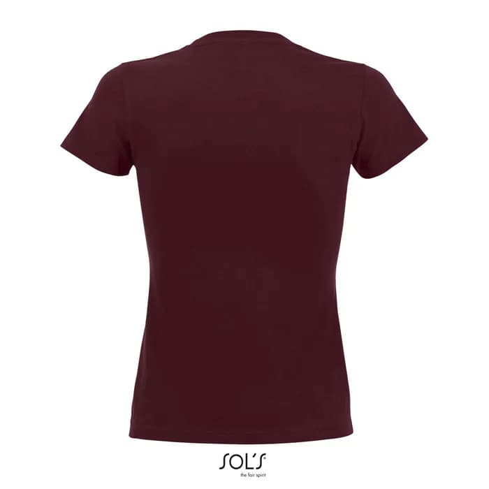 IMPERIAL WOMEN T-Shirt 190g - IMPERIAL WOMEN - Burgundy