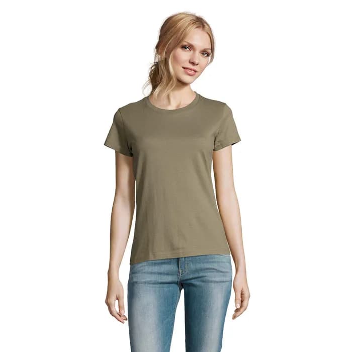 IMPERIAL WOMEN T-Shirt 190g - IMPERIAL WOMEN - Khaki