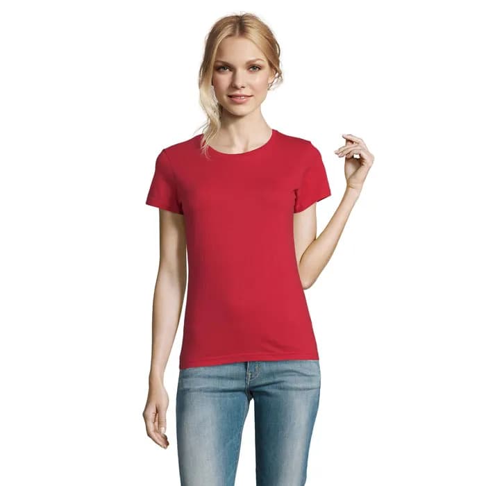 IMPERIAL WOMEN T-Shirt 190g - IMPERIAL WOMEN - Red