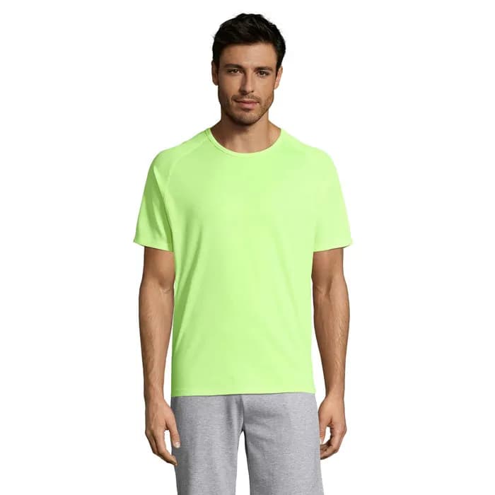 SPORTY MEN T-Shirt - SPORTY - Neon Yellow