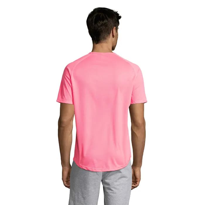 SPORTY MEN T-Shirt - SPORTY - Neon-Rosa 2