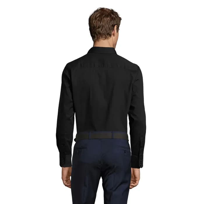 BRIGHTON STRETCH MEN SHIRT - BRIGHTON - Schwarz