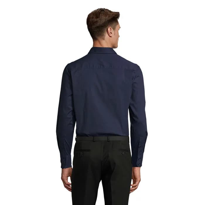 BRIGHTON STRETCH MEN SHIRT - BRIGHTON - Dark Blue