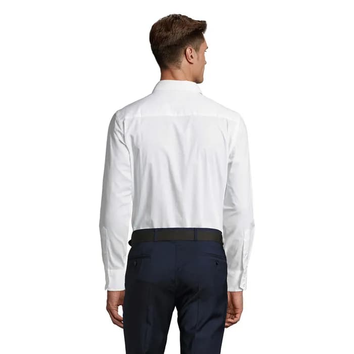 BRIGHTON STRETCH MEN SHIRT - BRIGHTON - White