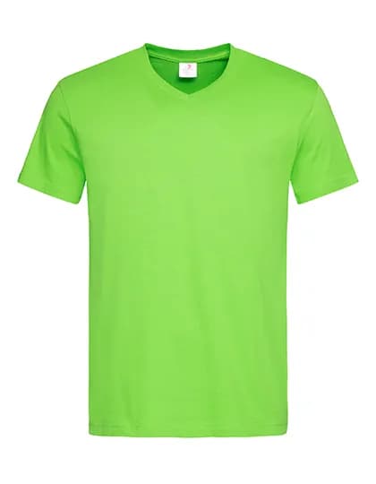 Classic-T V-Neck - Kiwi Green