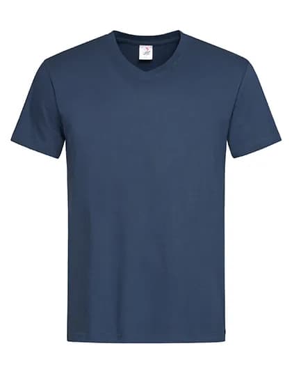 Classic-T V-Neck - Navy Blue