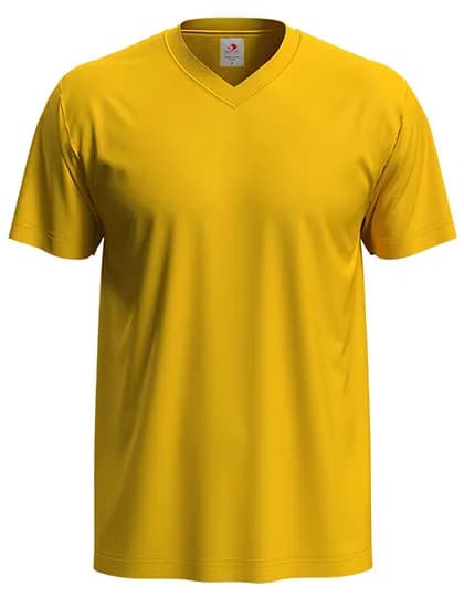 Classic-T V-Neck - Sunflower Yellow