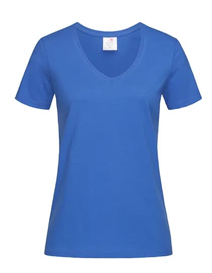 Classic-T V-Neck Women - Bright Royal