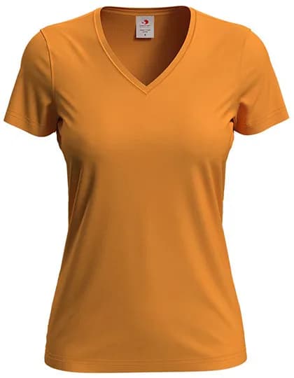 Classic-T V-Neck Women - Orange