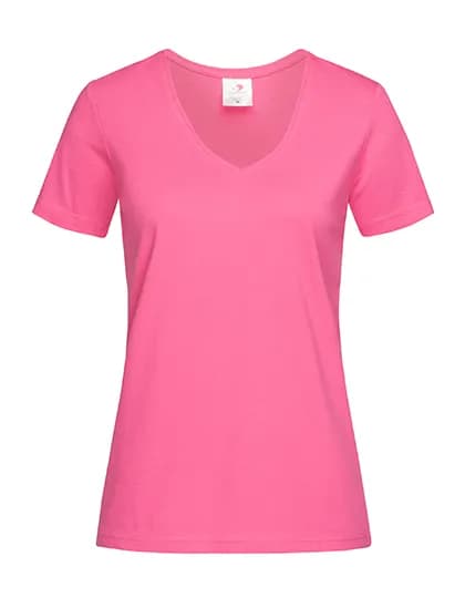 Classic-T V-Neck Women - Sweet Pink