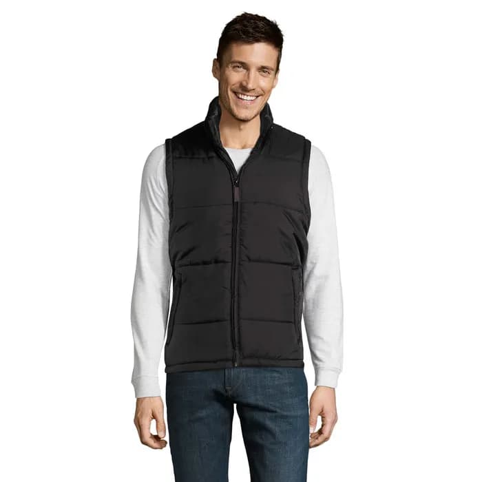 WARM MEN Bodywarmer - WARM - Schwarz
