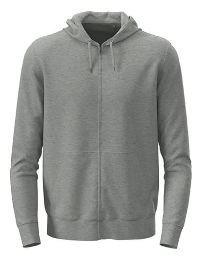 Classic Zip Hoodie - Grey Heather