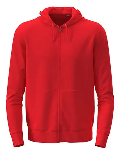 Classic Zip Hoodie - Scarlet Red